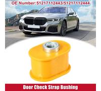 No.51217112443/51217112444 Bague De Butée De Vérification De Porte Pour Bmw Série 7 E65 E66/Bague De Butée De Charnière De Porte Avant Gauche Ou Droite/Durable/1 Pièce
