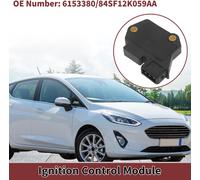 No.6153380/84SF12K059AA Module D'Allumage Module De Contrôle D'Allumage Pour Ford Fiesta 1984-1995 ABS Métal Noir