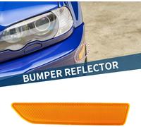 No.63147162219 Réflecteur De Pare-Chocs Pour Bmw X3 2007-2010 Réflecteur De Pare-Chocs Avant Gauche Marqueur Latéral En Plastique Durable 1 Pièce Jaune