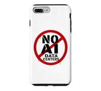 No AI Data Centers - Simple Minimal Spray Paint Style Text Coque pour iPhone 7 Plus/8 Plus