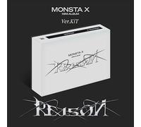 ( NO AUDIO !! ) MONSTA X REASON 12th Mini Album ( AIR-KIT Ver. ) K-POP SEALED