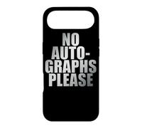 No Autographs Please D'autographes Évite Groupies Citation Coque pour iPhone Air