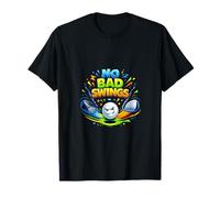 No Bad Swings Golf Humour Fun Style T-Shirt