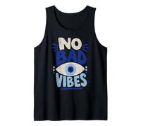 No Bad Vibes Evil Eye Calm Aura Blue Eye Débardeur