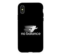 No Balance - Parodie drôle d'astronaute pour Humour Spatial Coque pour iPhone X/XS