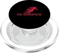 No Balance Pocket Funny Parody Design pour Le Sport et l'humour PopSockets PopGrip pour MagSafe