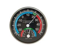 No Battery Temperature Humidity Gauge Mechanical Room Thermometer