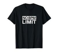 No BPM Limit, Techno Lover, Electronic Dance Music EDM Party T-Shirt