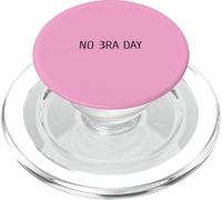 No Bra Day Drôle PopSockets PopGrip pour MagSafe