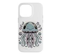 No Brain Just Vibes Jellyfish Sea Creature Meme Coque pour iPhone 14 Pro Max
