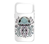 No Brain Just Vibes Jellyfish Sea Creature Meme Coque pour iPhone 17 Pro Max