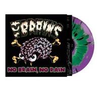 The Brains - No Brain No Pain - Green/Purple Haze Splatter [Vinyl Lp] Bonus Tracks, Colored Vinyl, Green, Purple