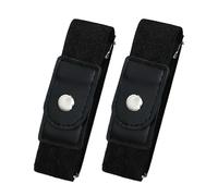 No Buckle Belt - Pro | 1 Pair - Ceinture Sans Boucle Pour Femmes Et Hommes Sangle Élastique Réglable Pour Jeans Pantalons Robes | Cinturón Sin Hebilla | Cintura Senza Fibbia | 2026 Pro | Black