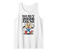 No Buy 2026 Ask Me Humour Spend Challenge Débardeur