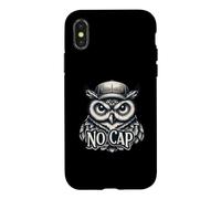 No Cap Owl Funny Owls Bird Z Generation Argot Coque pour iPhone X/XS