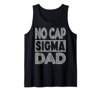 NO CAP SIGMA DAD - Alpha Mindset Père Design Débardeur
