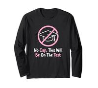No Cap This Will Be on The Test Teacher Classroom Humour Manche Longue