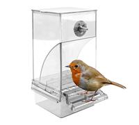 No-Chaos Mangeoire pour oiseaux anti-rats - Mangeoire automatique pour perruches - Accessoire de cage - Mangeoire pour oiseaux anti-rats - Mangeoire pour écureuils