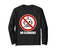 No Clankers Anti AI Slop Robot Stop Intelligence Artificielle Manche Longue