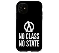 No Class No State Programmateur Fonctionnel Motif Texte Blanc Coque pour iPhone 11