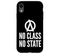 No Class No State Programmateur Fonctionnel Motif Texte Blanc Coque pour iPhone XR
