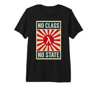 No Class No State Programmeur Fonctionnel Propagande Parodie T-Shirt Haut de Gamme