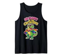 No Closet in The Cretacé Rainbow Caped T-Rex Débardeur