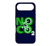 No CO2 Ecology Think Green Eco Biker Save The Planet Coque pour iPhone Air