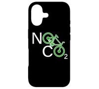 No CO2 Faire du Vélo Contre Le Changement Climatique Énergie Coque pour iPhone 17