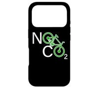 No CO2 Faire du Vélo Contre Le Changement Climatique Énergie Coque pour iPhone 17 Pro
