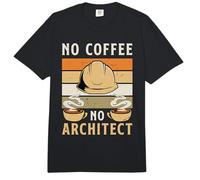 No Coffee No Architecture Engineering Coffee Lover Architecte Comfort Colors Adult Heavyweight T-Shirt