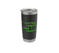 No Coffee No Code Développeur Informatique Humour G obelet isotherme en acier inoxydable double paroi