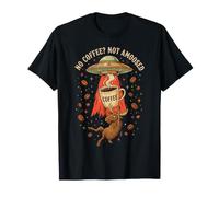 No Coffee Not Amoosed UFO Moose Caféine T-Shirt