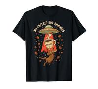 No Coffee Not Amoosed UFO Moose Caféine T-Shirt Graphique avec Valeur