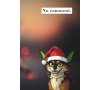 No comment: PET NOTEBOOK, dog, Funny Journal Christmas Gift, 6x9 inches, 120 Ruled Lined Pages, for Study and Notes