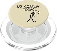No Cosplay Today Figurine Humoristique Convention Mood Stick PopSockets PopGrip pour MagSafe