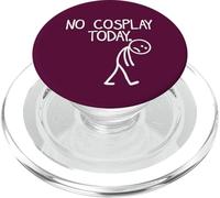 No Cosplay Today Figurine Humoristique Convention Mood Stick PopSockets PopGrip pour MagSafe