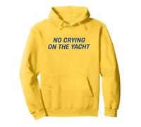 No Crying On The Yacht Funny Cruise Vacation Summer Cool Sweat à Capuche