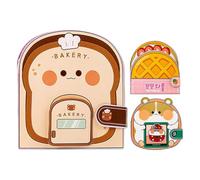 No-Cut Quiet Busys Books - Cartoon Interactive Craft Toy, Hands-on Skill Building Activity, Pages éducationnelles réutilisables, Design d'apprentissage pour | Parfait pour étudier, Salle de