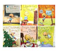 No, David! series by David Shannon 6-Book Collection Set | No, David!, David Gets in Trouble, David Goes to School, Grow Up, David!, That's Not Funny, David!, It's Christmas, David!