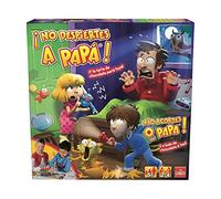 No Despiertes a Papá. Juego de mesa Infantil. Llega el Primero a la Tarta de Chocolate. Juego de habilidad divertido y educativo. A partir de 5 años. 2 a 4 jugadores.