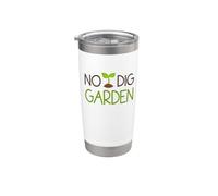 No Dig Garden Nouvelle méthode de jardinage pour les jardiniers Gobelet isotherme en acier inoxydable double paroi