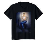No Doubt Gwen Stefani Just A Girl par Michael Grecco T-Shirt, Enfant, Noir, 12 Ans