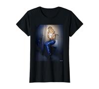 No Doubt Gwen Stefani Just A Girl par Michael Grecco T-Shirt, Femme, Noir, L