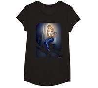 No Doubt Gwen Stefani Just A Girl par Michael Grecco T-Shirt, Fille, Noir, L
