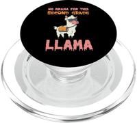 No Drama for This Second Grade Lama Funny Back to School PopSockets PopGrip pour MagSafe
