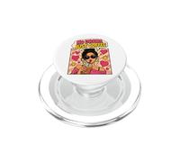 No Drama Just Coffee Lover Art Rétro Comic Book Style Art PopSockets PopGrip pour MagSafe