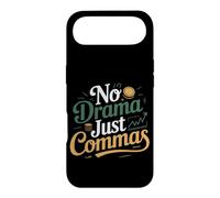 No Drama Just Commas Mèmes de ponctuation de Grammaire Coque pour iPhone Air