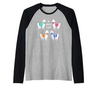 No Drama Lama coloré Boho Manche Raglan