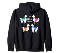 No Drama Lama coloré Boho Sweat à Capuche